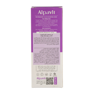 ژل بهداشتی بانوان مناسب برای مصرف روزانه حجم 150 میلی لیتر آلپاویت - 04