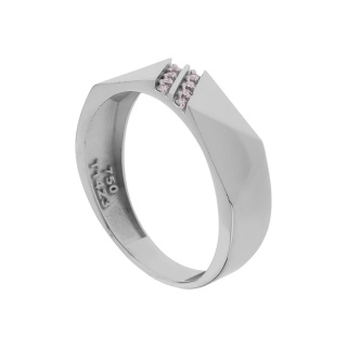 ست حلقه طلا 18 عیار زنانه و مردانه مدل MR1361 مهر گالری - 02