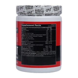 پودر با Pre Workout با طعم میوه های قرمز وزن 300 گرم کیو ان تی - 04