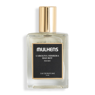 عطر جیبی مردانه مدل Carolina Herrera Bad Boy حجم 35 میلی لیتر مولهنس