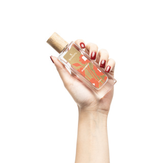 عطر جیبی زنانه مدل Baccarat Rouge حجم 50 میلی لیتر صندل - 05