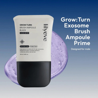 آمپول سرم اسکالپ محرک قوی رشد مو آقایان حاوی اگزوزوم از سری Glow Turn Prime حجم 100 میلی لیتر لیلیوئه - 03