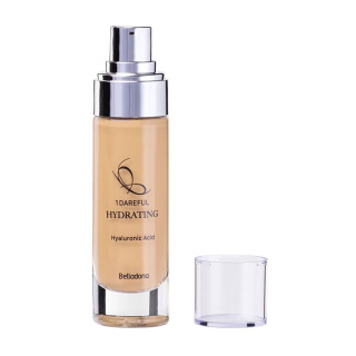 پک آرایشی دو عددی شامل کرم پودر مدل Hydrating شماره 02 و هایلایتر مدل Light All Day شماره 02 بلادونا - 01