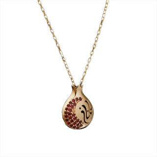 گردنبند طلا 18 عیار زنانه مدل MM1409 مهر گالری