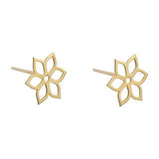 نیم ست طلا 18 عیار زنانه مدل MS0257 مهر گالری - 03