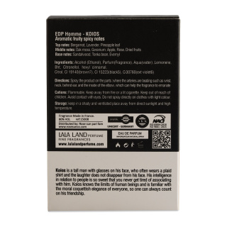 عطر جیبی مردانه لالا لند مدل Koios حجم 30 میلی لیتر - 04