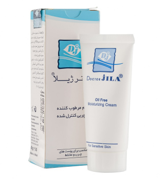 كرم مرطوب پوست چرب بدون رنگ دکتر ژیلا