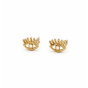 گوشواره طلا 18 عیار مدل چشم X