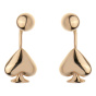 گوشواره طلا 18 عیار زنانه مدل ME1187