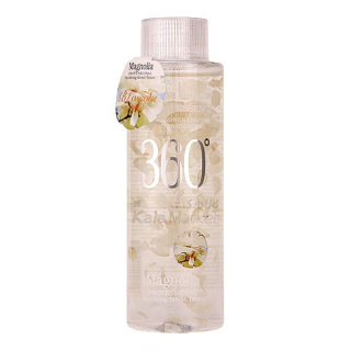 تونر پاک کننده آرایش صورت مدل Magnolia حجم 300میل بلوسوم اسنس 360 درجه