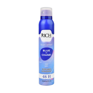 اسپری بدن مردانه ریچ بونومیا مدل Blue De Chanel حجم 200 میلی لیتر