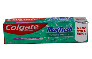 خمیر دندان مدل Max Fresh با رایحه نعنا خنک حجم 100 میل کلگیت