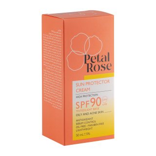 ضد آفتاب رنگی پتال رز با SPF90 مناسب پوست چرب حجم 50 میلی لیتر - 03