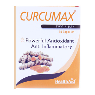 کپسول مدل Curcumax بسته 30 عددی هلث اید