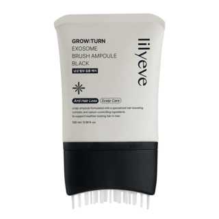 آمپول سرم اسکالپ محرک قوی رشد مو آقایان حاوی اگزوزوم از سری Glow Turn Prime حجم 100 میلی لیتر لیلیوئه - 01