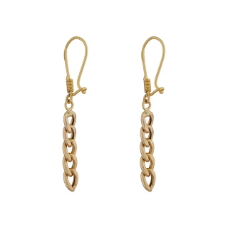 گوشواره طلا 18 عیار زنانه مدل ME1181 مهر گالری - 02