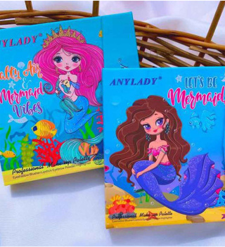 پالت سایه مدل Little Mermaid ارسال با طرح رندوم آنی لیدی - 01