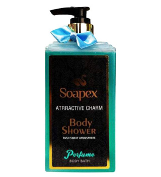 شامپو بدن آبی مدل Atrrachtive Charm حجم 350میل سوپکس