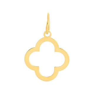 پلاک طلا 18 عیار مدل ون کلیف میوگلد