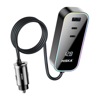 شارژر فندکی 120 وات هیسکا مدل HCC-328