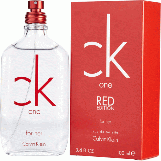 ادو تویلت زنانه مدل Ck One Red حجم 100 میل کلوین کلین