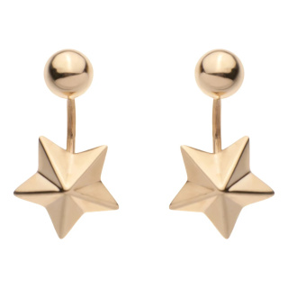 گوشواره طلا 18 عیار زنانه مدل ME1188 مهر گالری
