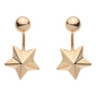 گوشواره طلا 18 عیار زنانه مدل ME1188