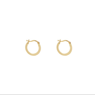 گوشواره 18 عیار حلقه ساده