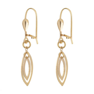 گوشواره طلا 18 عیار زنانه مدل ME0819 مهر گالری - 01