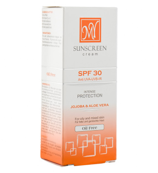 کرم ضد آفتاب بی رنگ با SPF30 مناسب پوست چرب و مختلط حجم 50 میلی لیتر مای - 03