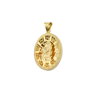 آویز گردنبند طلا 18 عیار زنانه مدل MM1937 - 2 طرح وان یکاد مهر گالری - 01