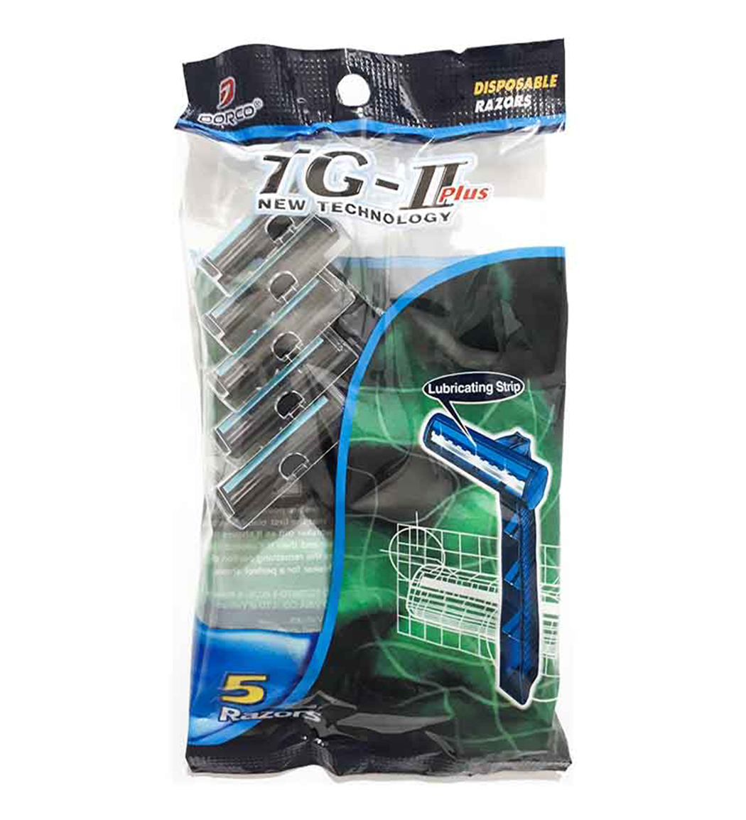 تیغ دولبه صابونی مردانه مدل TG-II دورکو نمای ۲