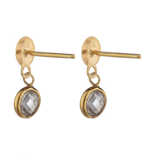 گوشواره طلا 18 عیار زنانه مدل ME1138 مهر گالری - 02