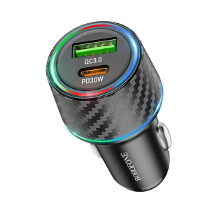 شارژر فندکی 48 وات بروفون مدل BZ21 USB - 05