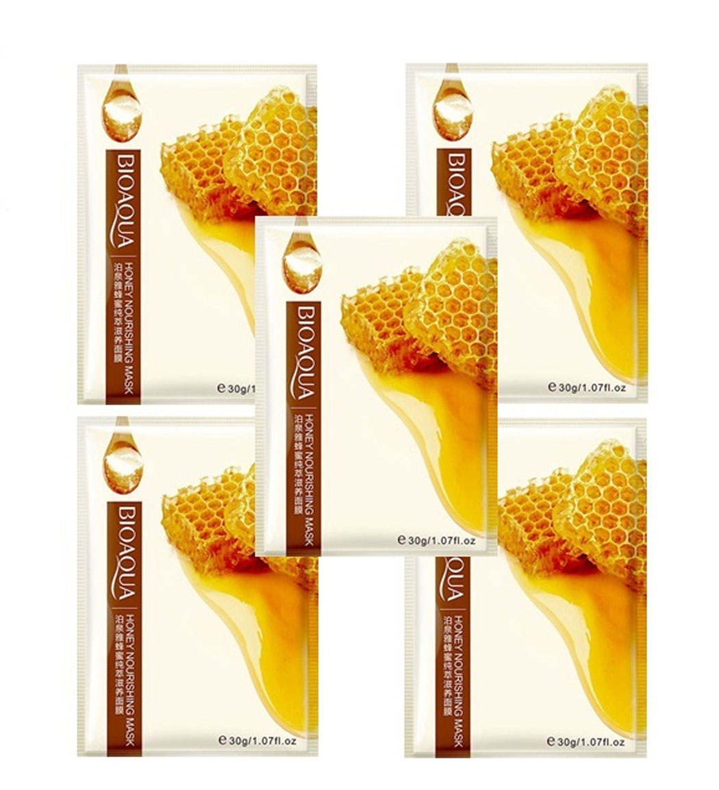 پک 5 عددی ماسک صورت مدل Honey بیوآکوا