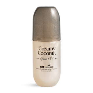 بادی شیمر زنانه شاین دار مدل Creamy Coconut حجم 120 میلی لیتر نایس پاپت
