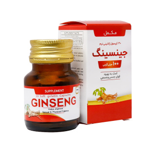 کپسول گیاهی دانا مدل Ginseng بسته 30 عددی - 01