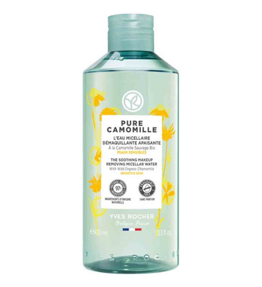 میسلار واتر پاک کننده و تسکین دهنده Pure Camomille مناسب پوست حساس حجم 400 میل ایوروشه