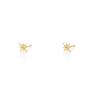 گوشواره طلا 18 عیار مدل درخشش