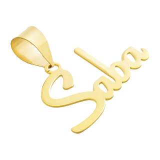 آویز گردنبند طلا 18 عیار مدل MN0180 مهر گالری - 01