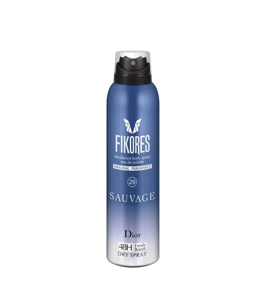 دئودورانت مردانه Sauvage Dior حجم 200میل فیکورس نمای ۲