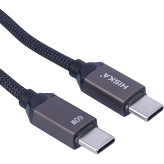 کابل شارژ USB C هیسکا مدل LX 801CC طول 1 متر - 02