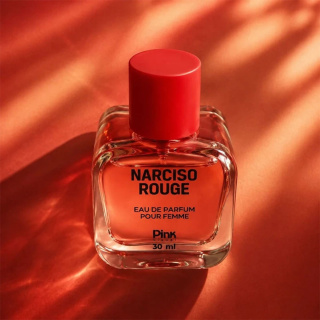 عطر جیبی زنانه مدل Narciso Rouge حجم 30 میلی لیتر پینک ویژوال - 02