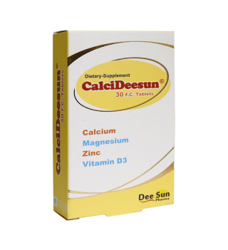 قرص دی سان فارما مدل Calci Deesun بسته 30 عددی - 01