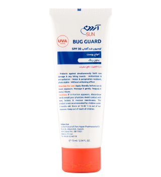 لوسیون ضد آفتاب حاوی SPF30 با خاصیت دافع حشرات 75 میلی لیتر آردن - 01