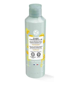 تونر و شیر پاک کن 2X1 مدل Pure Camomille مناسب انواع پوست حجم 200 میل ایوروشه
