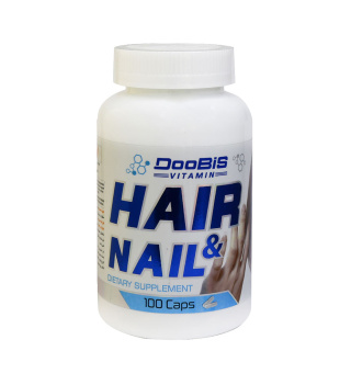 کپسول تقویت کننده ناخن و مو دوبیس مدل Hair And Nail بسته 100 عددی