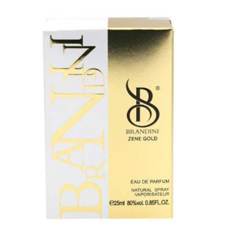 عطر زنانه مدل zene gold حجم 25 میل برندینی - 02