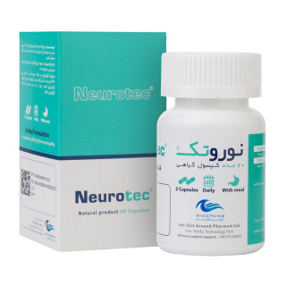 کپسول گیاهی نوروتک بسته 60 عددی اروند فارمد