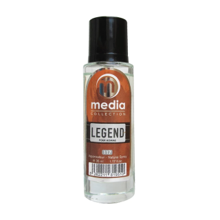 عطر جیبی مردانه مدیا مدل Legend حجم 35 میلی لیتر